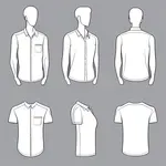 plain light-colored undershirt image